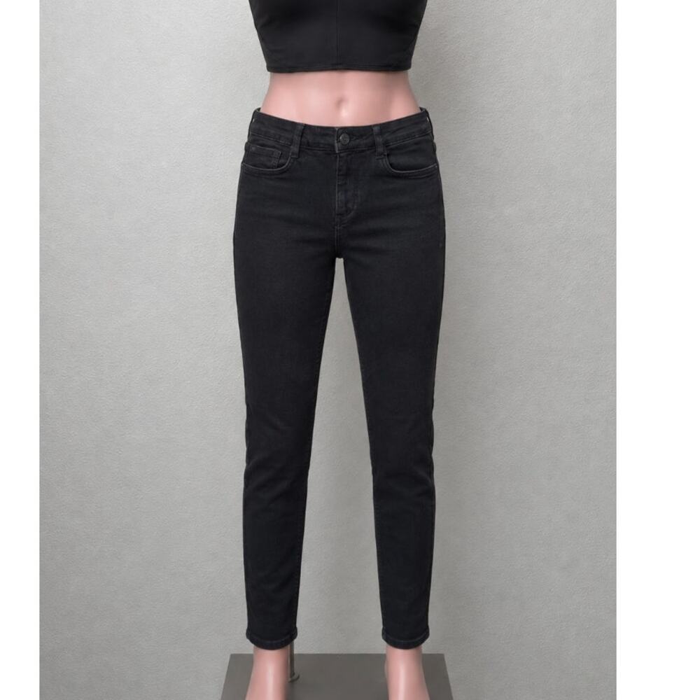 Zara Trafaluc Black High Rise Skinny Jeans Womens US 6